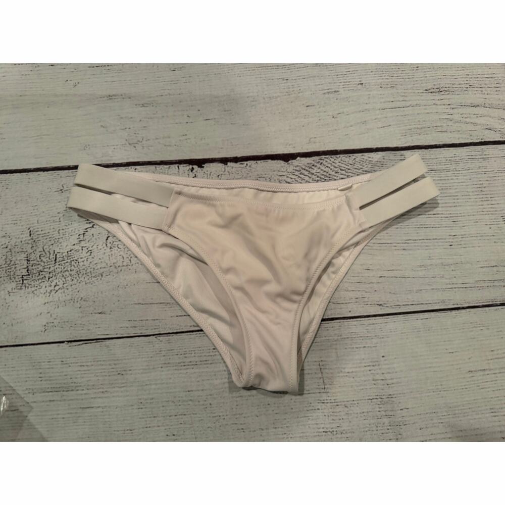 Shade & Shore White Bikini Bottoms Size S